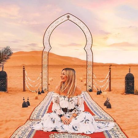 Merzouga Desert Luxury Camp Exterior foto