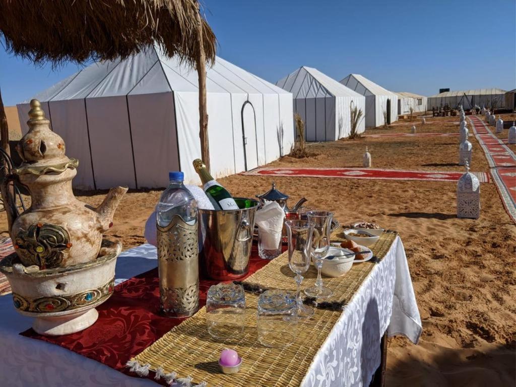 Merzouga Desert Luxury Camp Exterior foto