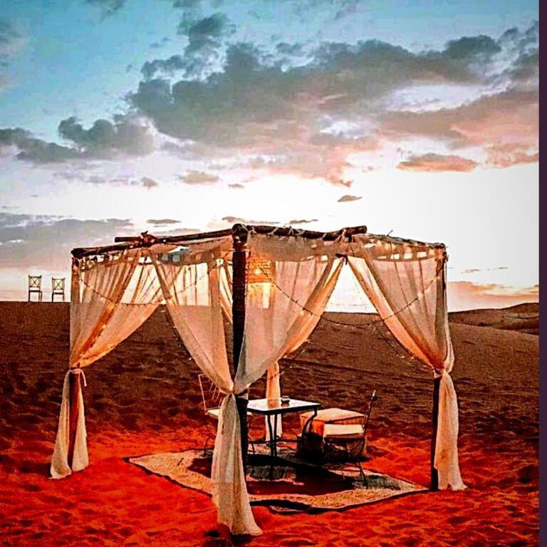 Merzouga Desert Luxury Camp Exterior foto