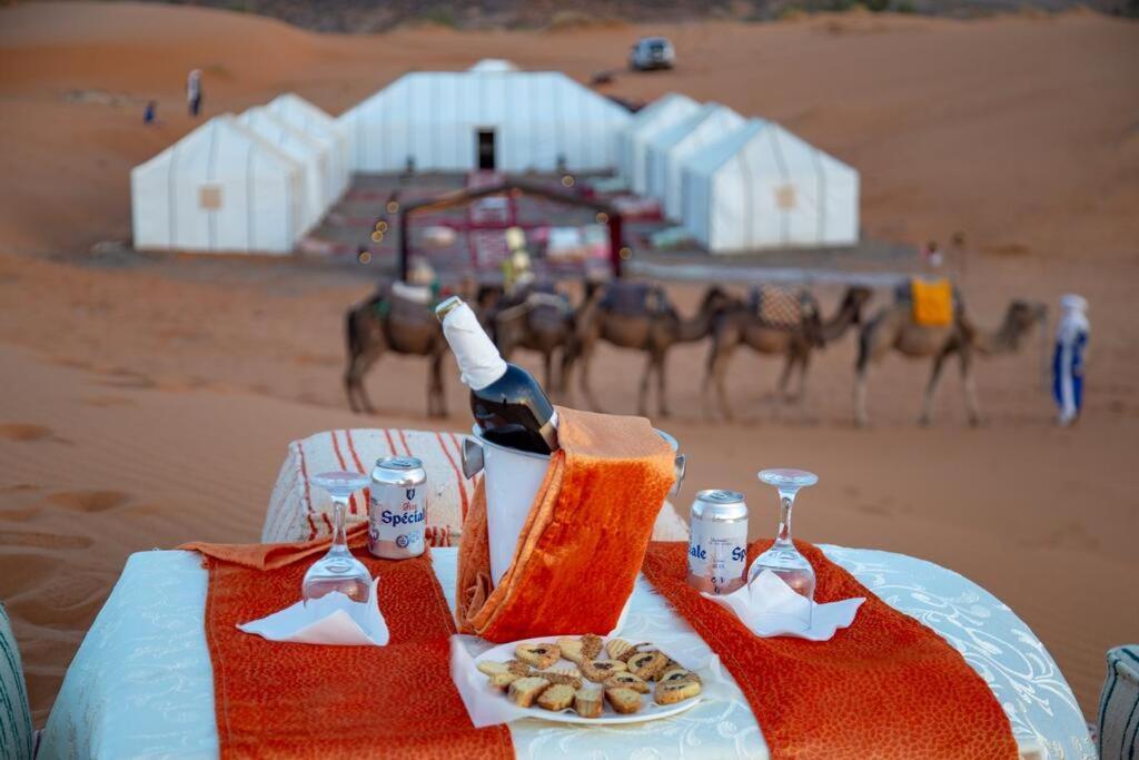 Merzouga Desert Luxury Camp Exterior foto