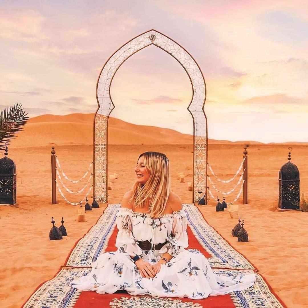 Merzouga Desert Luxury Camp Exterior foto