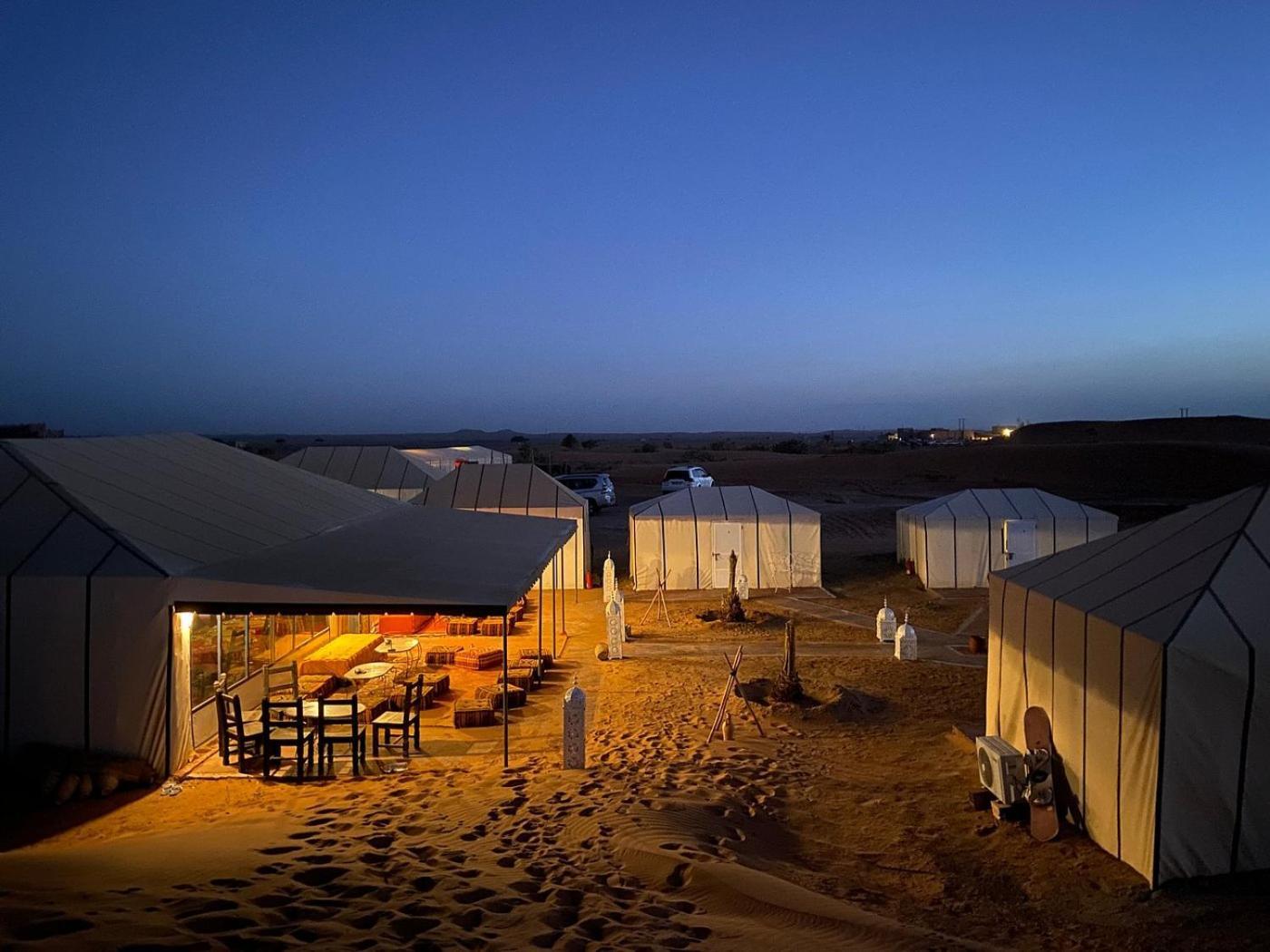 Merzouga Desert Luxury Camp Exterior foto